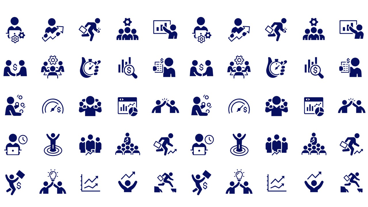 Symbol-Icons-Sammlung was Führungskräfte können müssen (Bildquelle: Pixabay)
