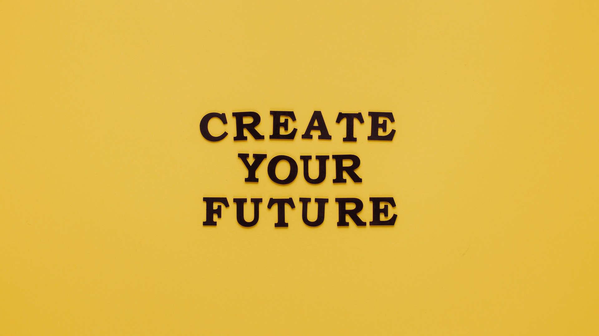Keyvisual Create Your Future (Bildquelle: Pexels)